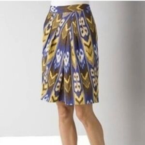 Tory Burch Size 2 Jemima Ikat Skirt